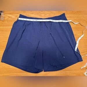 Lululemon Men’s Pool Shorts Lined 5” Blue Night Sea M